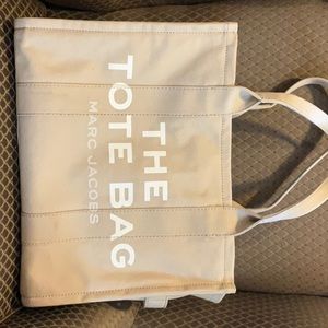 Marc Jacob’s the large tote bag beige canvas